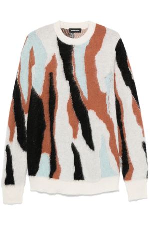 Maglione in misto lana multicolore SALVATORE SANTORO | ALPA47308WHITE